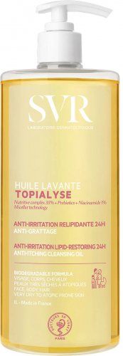 SVR - TOPIALYSE - Huile Lavante - Micellar oil for washing and bathing - 1000 ml