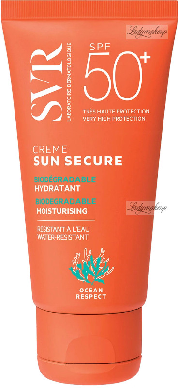 SVR - SUN SECURE - Creme SPF 50+ - Moisturizing sunscreen - SPF 50+ - 50 ml