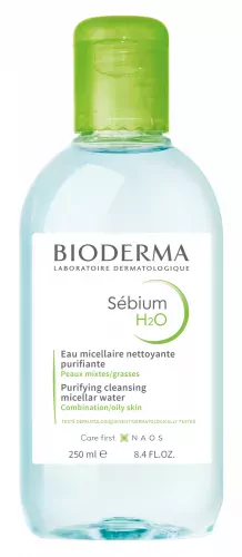BIODERMA - SEBIUM H₂O Purifying Cleansing Micellar Water - Oily and combination skin - 250 ml