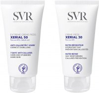 SVR - XERIAL 50 Extreme Creme Pieds - 50 ml + XERIAL 30 Creme pieds - 50 ml - Foot set for calluses and corns