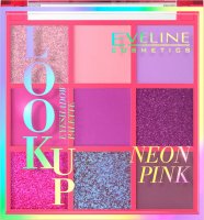 Eveline Cosmetics - LOOK UP Eyeshadow Palette - Paleta cieni do powiek - NEON PINK