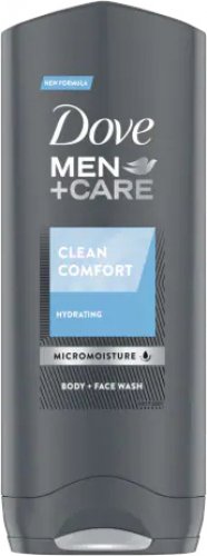 Dove - Men+Care - Clean Comfort - Body and Face Wash - Żel pod prysznic do mycia ciała i twarzy dla mężczyzn - 250 ml