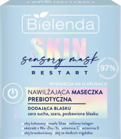 Bielenda - Skin Restart Sensory Mask - Moisturising Prebiotic Mask - Nawilżająca maseczka prebiotyczna - 50 ml