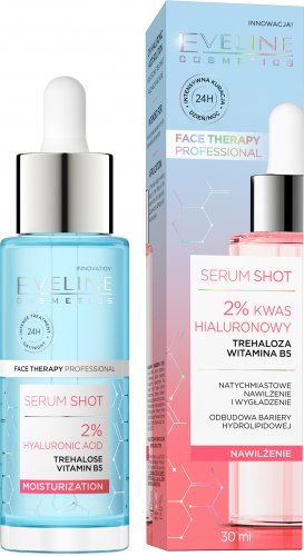 Eveline Cosmetics - Serum Shot - Moisturizing treatment - 2% Hyaluronic acid - 30 ml