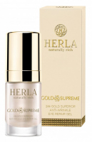 HERLA - GOLD SUPREME - 24k Gold Superior Anti-wrinkle Eye Repair Gel - 15 ml