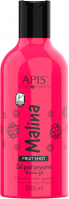 APIS - FRUIT SHOT - Shower Gel - Raspberry and pomegranate extract - RASPBERRY - 500 ml