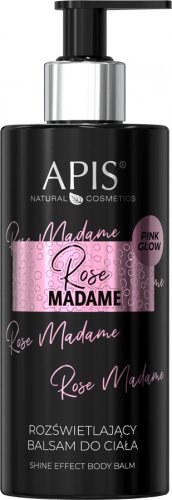APIS - Rose Madame - Shine Effect Body Balm - Rozświetlający balsam do ciała - 300 ml