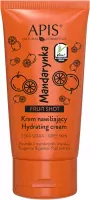 APIS - FRUIT SHOT - Hydrating Crem - Nawilżający krem do cery szarej i zmęczonej - MANDARYNKA - 50 ml