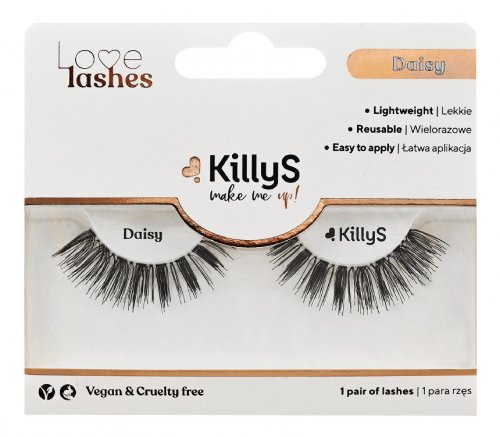 KillyS - Love Lashes - Strip False Eyelashes - DAISY