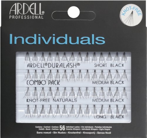 ARDELL - Individual DuraLash - Eyelashes - 650634 - COMBO PACK - KNOT-FREE FLARES