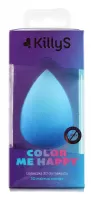 KillyS - Color Me Happy- 3D Makeup Sponge - Blue-sky
