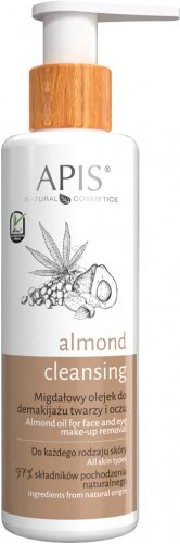 APIS - Almond Cleansing - Migdałowy olejek do demakijażu twarzy i oczu - 150 ml