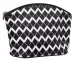 Inter-Vion - Black & White Expandable Cosmetic Bag - 498649