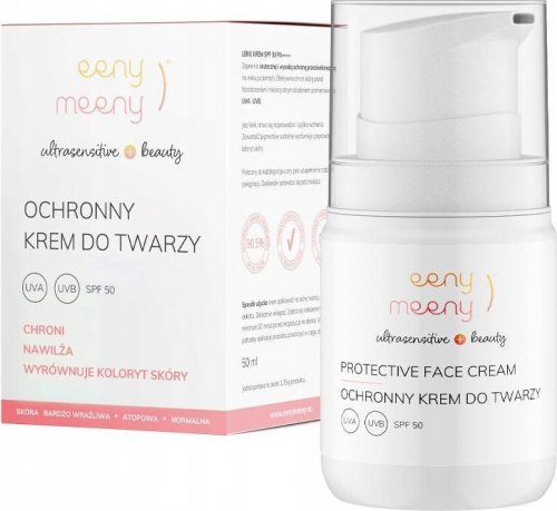 Eeny Meeny - Protective Face Cream - Ochronny krem do twarzy - SPF50 - 50 ml