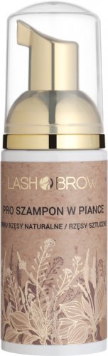 Lash Brow - Pro szampon w piance do naturalnych i sztucznych rzęs oraz brwi