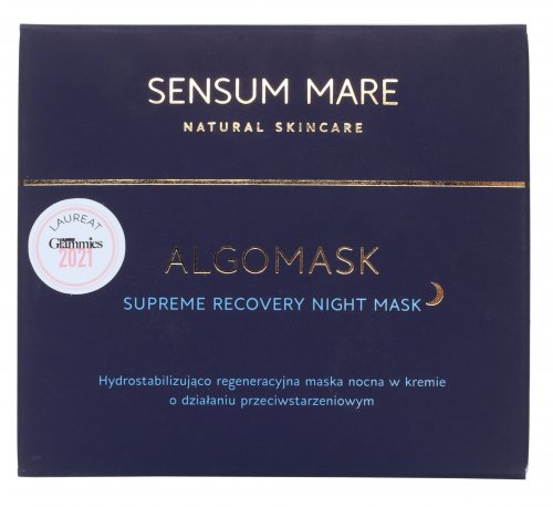 SENSUM MARE - ALGOMASK Supreme Recovery Night Mask - Regeneracyjna maska w kremie na noc - 50 ml 