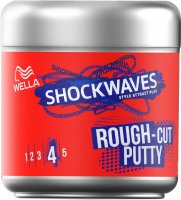 WELLA - SHOCKWAVES - 4 ROUGH-CUT PUTTY - HAIR PASTE - Pasta do stylizacji włosów - 150 ml