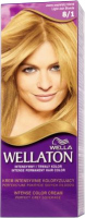 WELLA - WELLATON - INTENSE COLOR CREAM - Trwała koloryzacja do włosów - 8/1 - JASNY POPIELATY BLOND