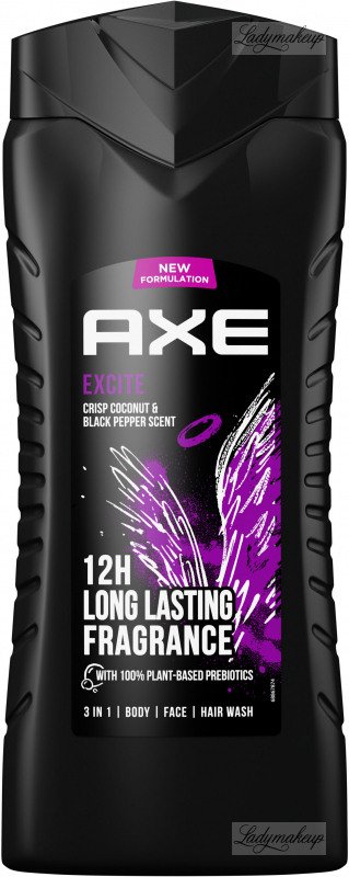 AXE SHOWER GEL 250ML EXCITE EAN, Toiletries & Cosmetics Wholesaler