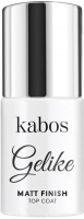 Kabos - Gelike - Matt Finish Top Coat - Matujący lakier nawierzchniowy - 8 ml