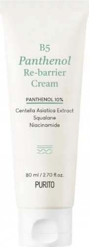 PURITO - B5 Panthenol Re-Barrier Cream - Regenerating and moisturizing cream with panthenol 10% - 80 ml