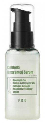 PURITO - Centella Unscented Serum - Bezzapachowe serum na bazie wąkrotki azjatyckiej - 60 ml