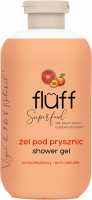 FLUFF - Superfood - Shower Gel - Antycellulitowy żel pod prysznic - Brzoskwinia i Grejpfrut - 500 ml 