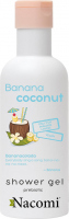 Nacomi - Prebiotic Shower Gel - Żel pod prysznic - Banan i kokos - 300 ml 