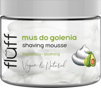 FLUFF - Shaving Mousse - Łagodzący mus do golenia - 200 ml 