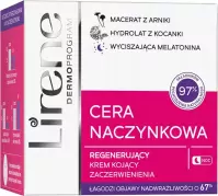 Lirene - Vascular Skin - Regenerating cream soothing redness - Night - 50 ml