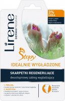 Lirene - Regenerating socks - Smoothing feet treatment - Peeling + Mask