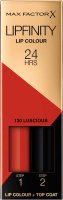 Max Factor - LIPFINITY LIP COLOUR - שפתון דו-שלבי - 130 - LUSCIOUS