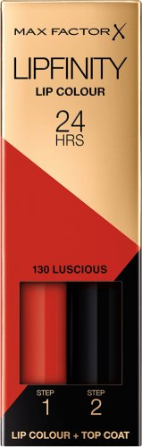 Max Factor - LIPFINITY LIP COLOUR - two-phase lipstick - 130 - LUSCIOUS