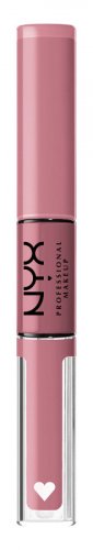 NYX Professional Makeup - SHINE LOUD HIGH PIGMENT LIP SHINE - Płynna, dwustronna pomadka do ust - 6.8 ml - FIERCE FLIRT