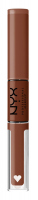 NYX Professional Makeup - SHINE LOUD HIGH PIGMENT LIP SHINE - Płynna, dwustronna pomadka do ust - 6.8 ml - TOTAL BALLER - TOTAL BALLER