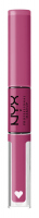 NYX Professional Makeup - SHINE LOUD HIGH PIGMENT LIP SHINE - Płynna, dwustronna pomadka do ust - 6.8 ml - HOTTIE HIJACKER - HOTTIE HIJACKER