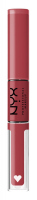 NYX Professional Makeup - SHINE LOUD HIGH PIGMENT LIP SHINE - Liquid, double-sided lipstick - 6.8 ml - MOVIE MAKER - MOVIE MAKER