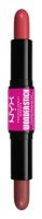 NYX Professional Makeup - WONDER STICK Dual-Ended Cream Blush Stick - Podwójny róż w sztyfcie - 2 x 4 g - 03 - CORAL + DEEP PEACH - 03 - CORAL + DEEP PEACH
