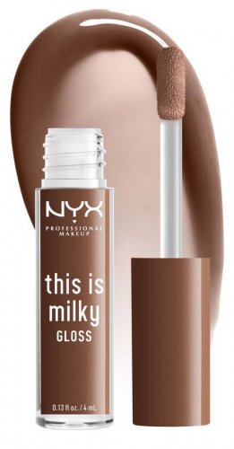 NYX Professional Makeup - This is Milky Gloss Milkshake - Błyszczyk do ust - 4 ml  - MILK THE COCO