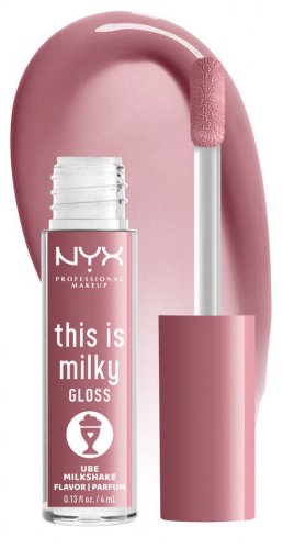 NYX Professional Makeup - This is Milky Gloss Milkshake - Lip gloss - 4 ml - UBE MILKSHAKE