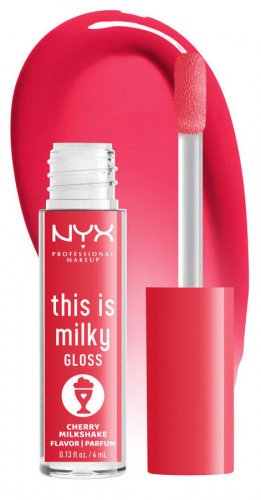 NYX Professional Makeup - This is Milky Gloss Milkshake - Lip gloss - 4 ml - CHERRY MILKSHAKE