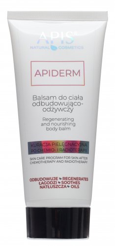 APIS - APIDERM - Body Balm - Odbudowująco-odżywczy balsam do ciała po chemio- i radioterapii - 200 ml