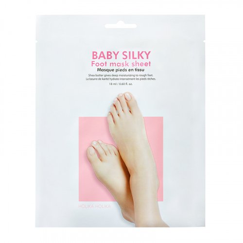 Holika Holika - Baby Silky Foot Mask Sheet - Nawilżająca maska do stóp 
