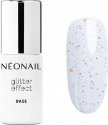 NeoNail - Hybrid Glitter Effect Base - 7.2 ml - WHITE SPARKLE - WHITE SPARKLE