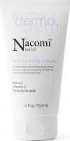 Nacomi Next Level - Dermo - Retinol Body Cream - Rozjaśniająco-odmładzający krem do ciała z retinolem i witaminą C - 150 ml