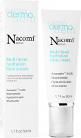 Nacomi Next Level - Dermo - Multi-level Hydration Face Cream - Wielopoziomowy krem intensywnie nawilżający - 50 ml 