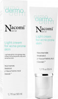 Nacomi Next Level - Dermo - Light Cream For Acne-prone Skin - Lekki krem do cery trądzikowej - 50 ml