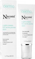 Nacomi Next Level - Dermo - Light Cream For Acne-prone Skin - Lekki krem do cery trądzikowej - 50 ml