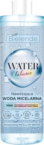 Bielenda - WATER Balance - Moisturizing Micellar Water - Nawilżająca woda micelarna - 400 ml