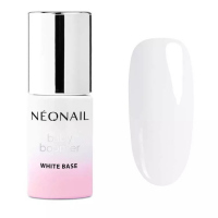 NeoNail - Baby Boomer Base - Baza hybrydowa z kolorem - 7,2 ml - 9566-7 WHITE BASE - 9566-7 WHITE BASE